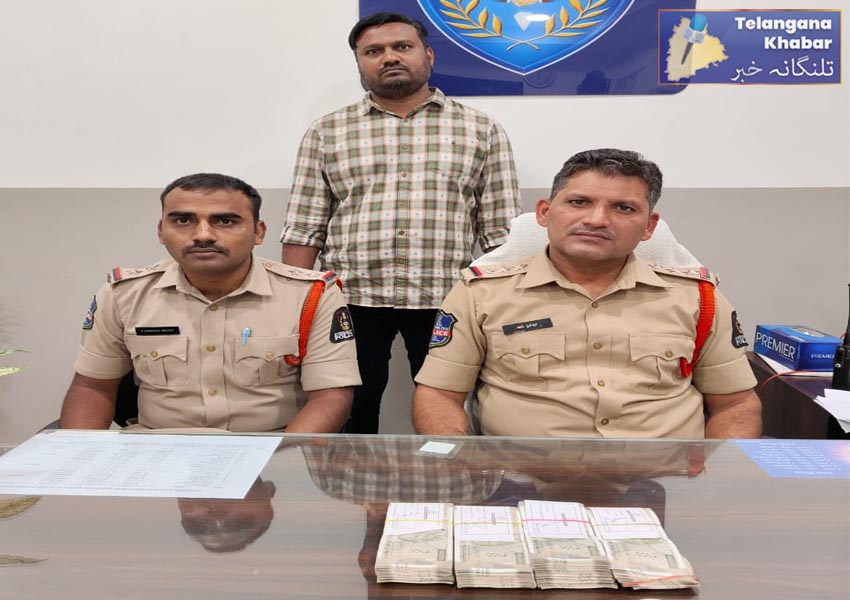 حیدرآباد میں آج بھی لاکھوں روپیے ضبط
