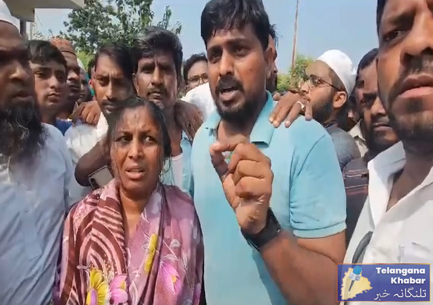 کانگریس کی مسلم دشمنی بے نقاب، نلگنڈہ میں ایک مسلم نوجوان اور اسکی ماں پر حملے