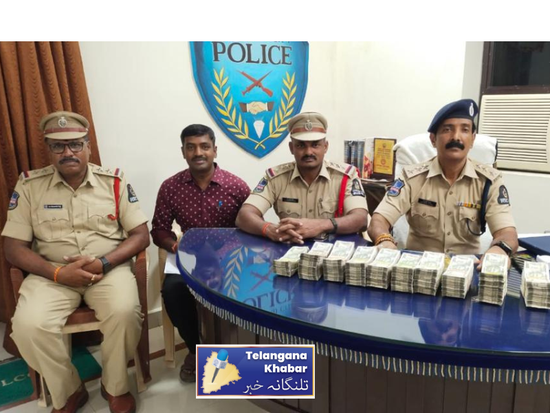 گاڑیوں کی تلاشی کے دوران حیدرآباد کے پرانے شہر میں 24 لاکھ روپے نقد رقم ضبط