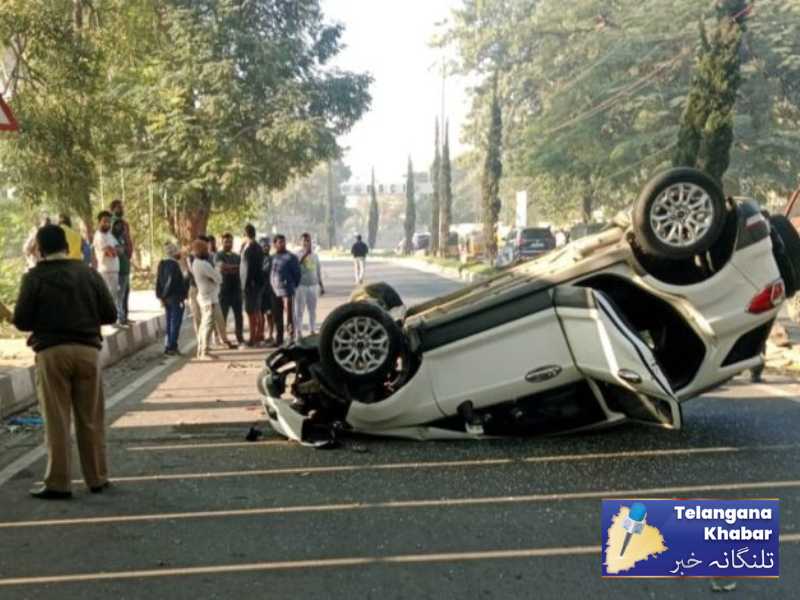 حیدرآباد میں کار حادثہ، ایک نوجوان ہلاک چار دیگر زخمی