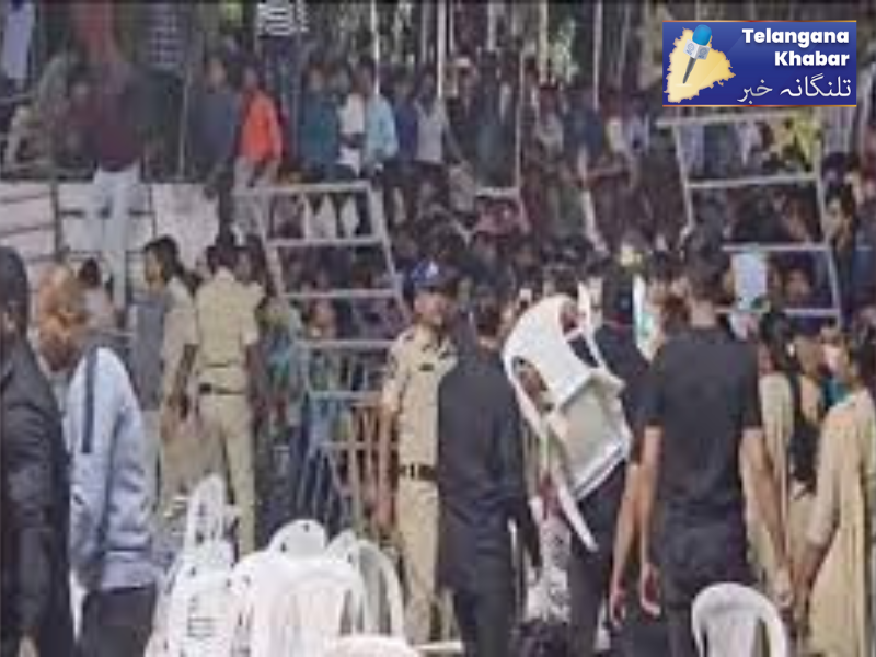 اے پی: فلم گنٹورکارم کے پری ریلیز ایونٹ کے موقع پر بھگدڑ،لاٹھی چارج میں کئی افرادزخمی