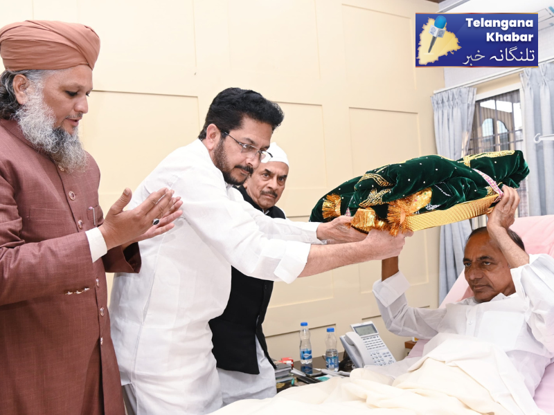 کے سی آر، نے درگارہ اجمیر شریف کو چادر روانہ کی