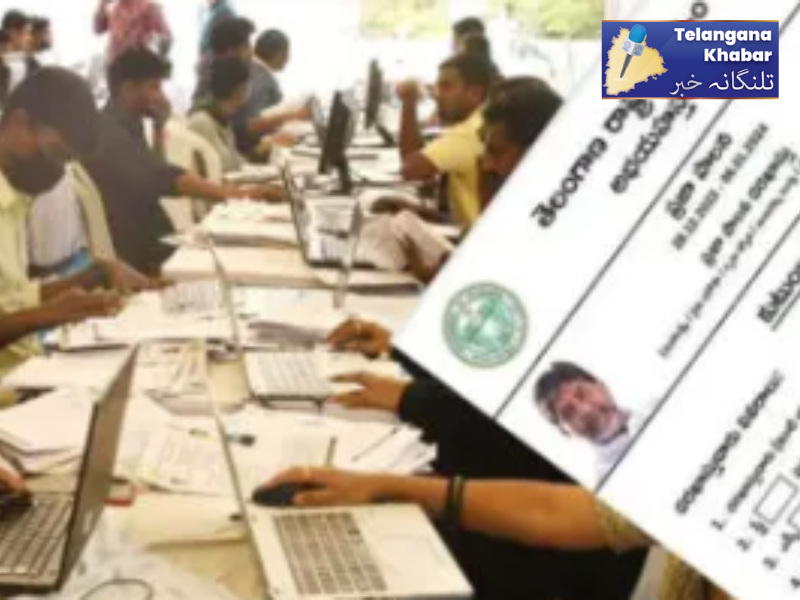 تلنگانہ :عوامی حکمرانی کی درخواستوں کی ڈاٹاانٹری رات دیرگئے تک بھی جاری
