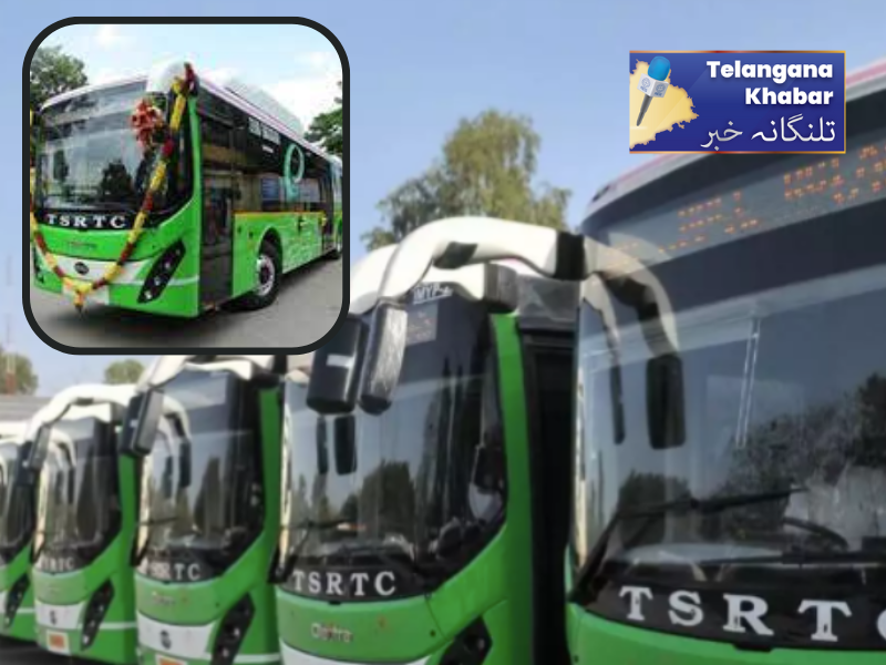 ٹی ایس آرٹی سی کی مزید 500الیکٹرک بسیں۔مردوں،معذوروں اور بزرگ شہریوں سیٹ محفوظ